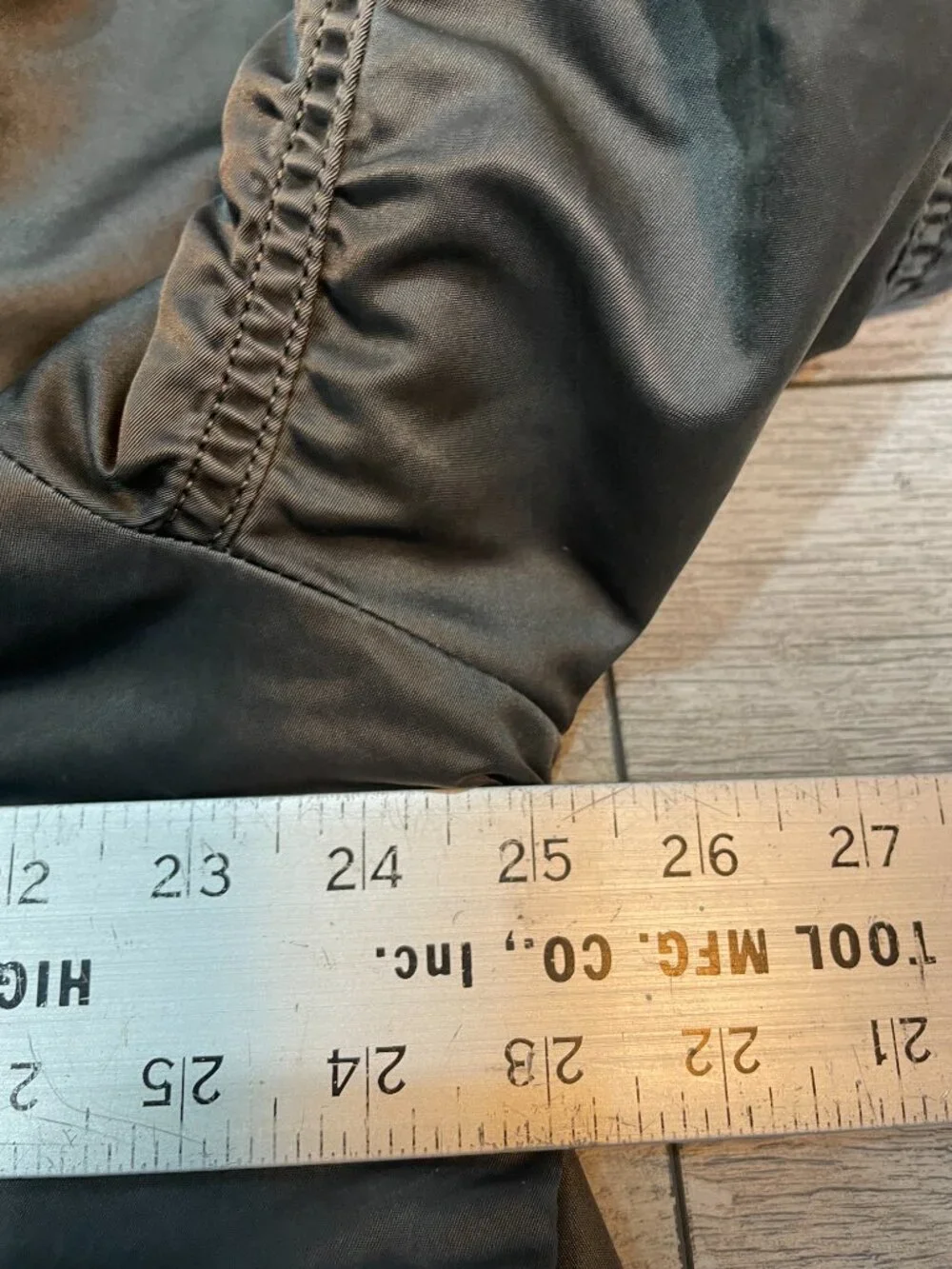 Alpha Industries MA-1 Bomber Jacket Hooded Gray XL Military Flight Jacket - Picture 7 of 12